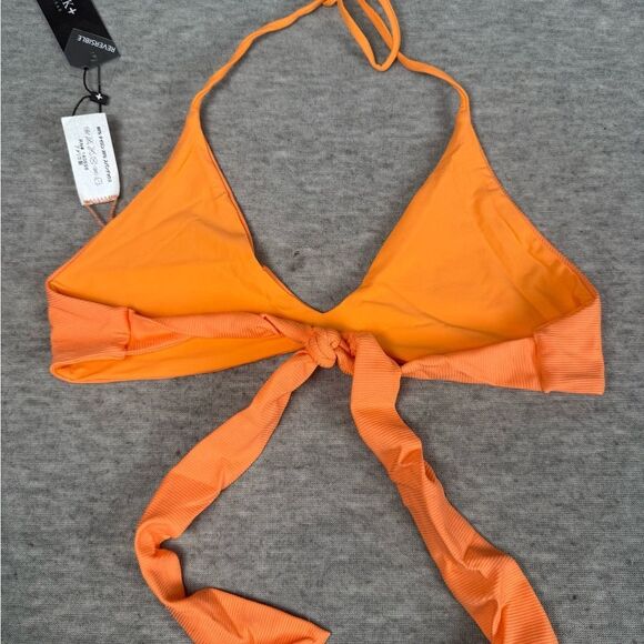 TAVIK Women’s Summer Day Dreamer Ribbed Top Orange Size XS Reversible NWT - Picture 8 of 9